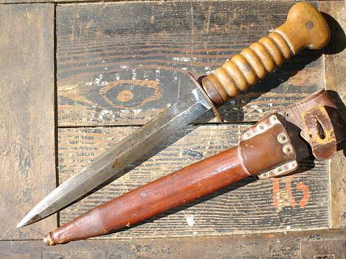 WW1 Dutch Fighting Knife