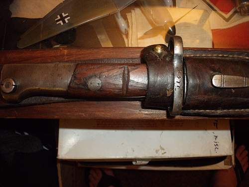 Mauser Bayonet marked 44