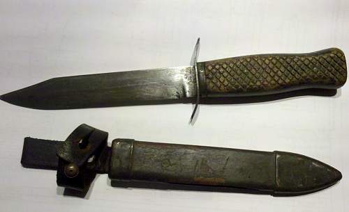 Yugoslavian fighting knife.