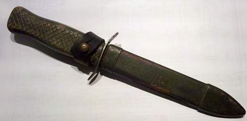 Yugoslavian fighting knife.