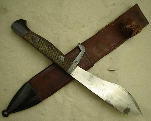 Spanish fighting knife