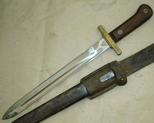 Serb fascine knife