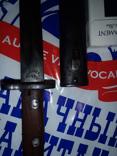 Bayonets bought in a Russian village