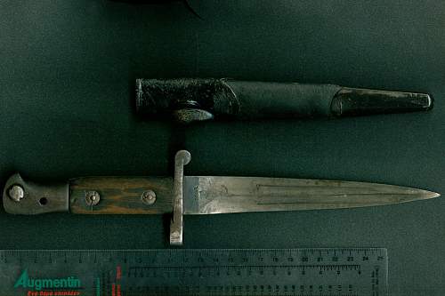 Unknown bayonet or trench knife or ?, help needed