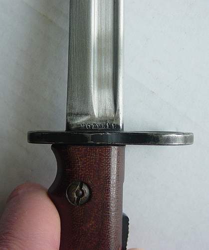 British No7 MkI Land Service Bayonet