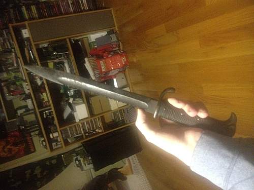 WWI ERA GERMAN BAYONET, What is this and what is it's value?