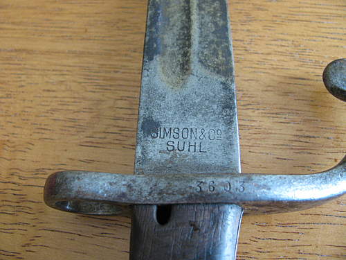 Pre WW1 german export bayonet?