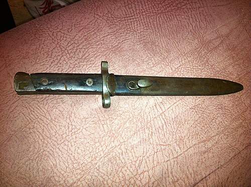 Bayonet i found