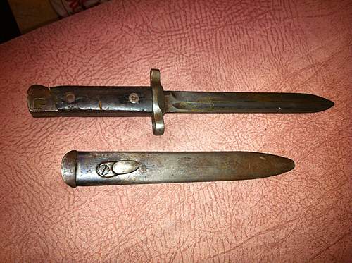 Bayonet i found