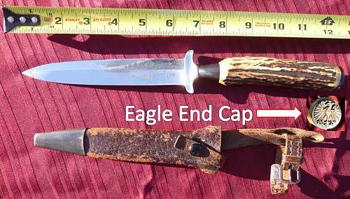 Anton Wingen Made German Trench Knife