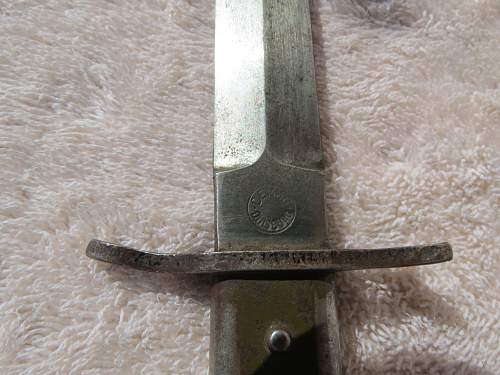 Demag Crank Handle Ersatz Boyonet/Knife