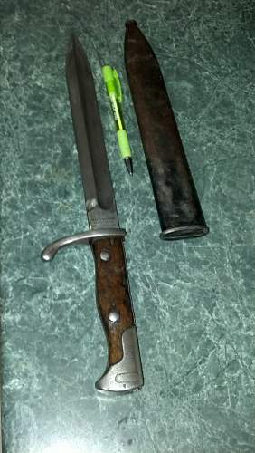 1917 Mauser Bayonet