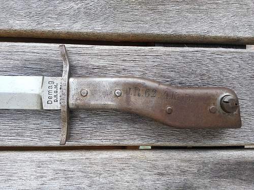 German Demag Crank Handle Bayonet