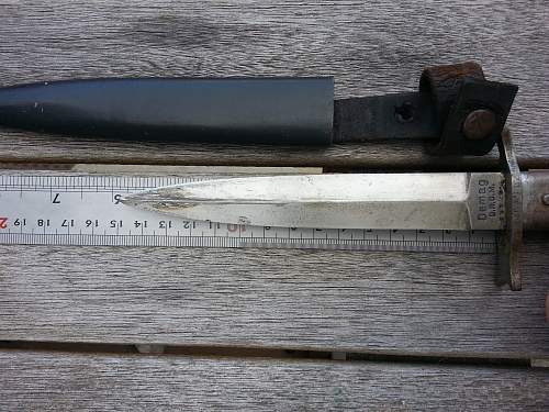 German Demag Crank Handle Bayonet