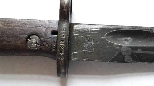 Yugoslavian M24 bayonet