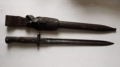 Yugoslavian M24 bayonet