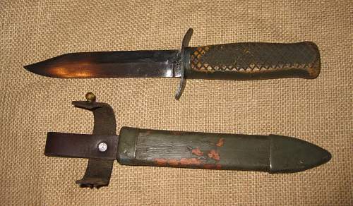 Yugoslavian fighting knife.