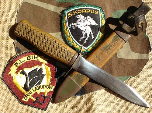 Yugoslavian fighting knife.