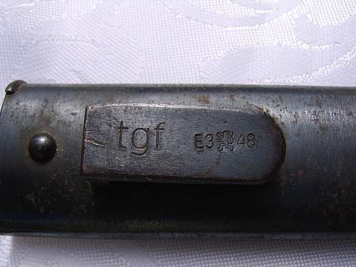 Postwar Czech VZ 24 bayonet