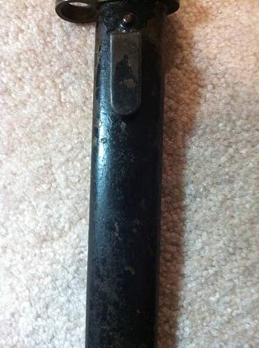 Czech bayonet find