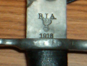 American Bayonet Dated 1919.