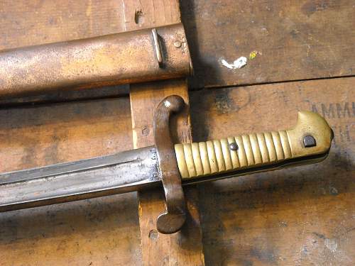 French 1842/59 yatagahn bayonet