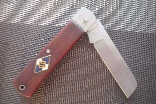 Hungarian Fire Department Dagger ,  Fantasy fake item ? Purchased from Poland .