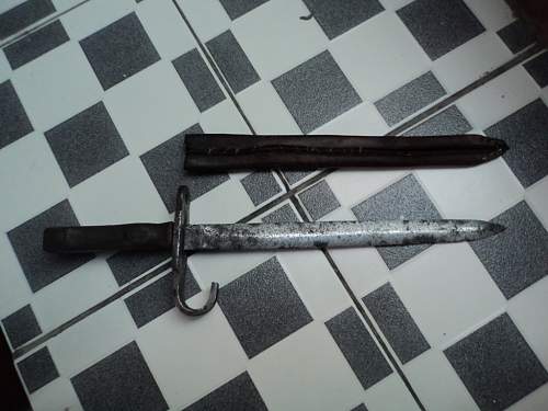 Odd Looking KNIL Mannlicher Bayonet