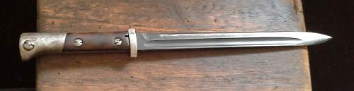 czech mauser bayonet