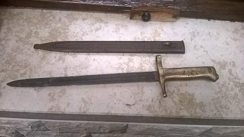 Italian Emergency Bayonet