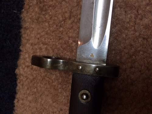 Austrian 1895 bayonet question