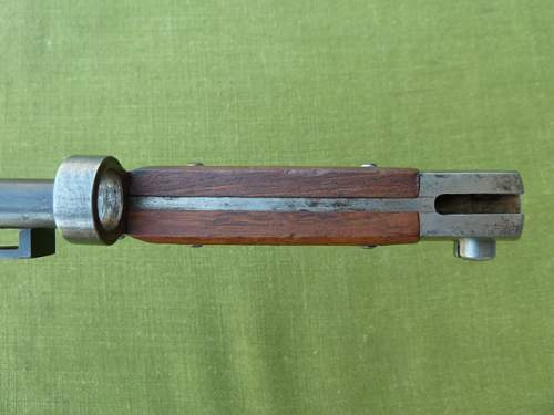 Czech trial bayonet for the Mauser-Jelen rifle  - Bodák pro Puška Mauser-Jelen