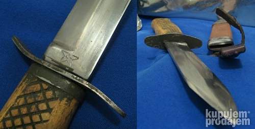 Yugoslavian M1953  fighting knife
