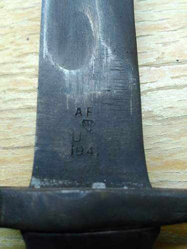 Special bayonet identification