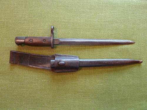 WWII German modification(s) of Belgian bayonets?
