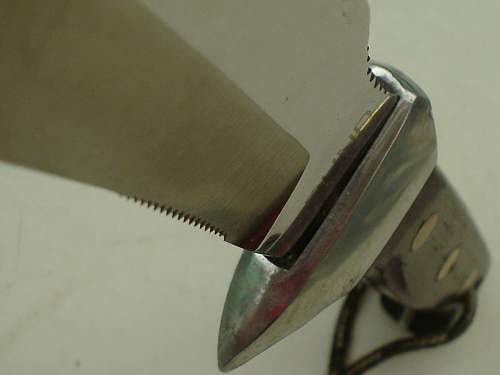 Cord cutter knife of the BW &quot;Hirschkrone&quot;