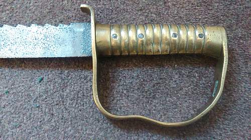 P1856 Pioneers Sawback Sword