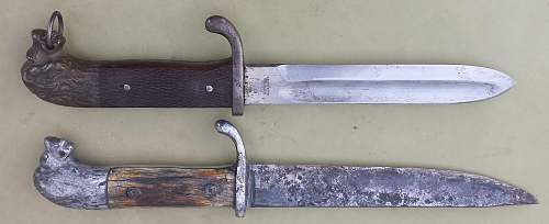 Need help to identify this mysterious knife / trench knife