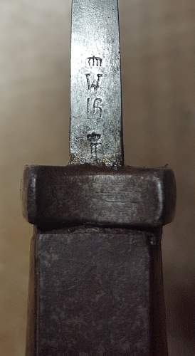 Need help with German Bayonet markings/stamps