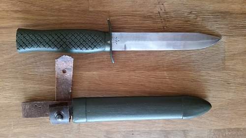 Yugoslavian fighting knife.