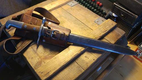 Swiss K31 bayonet, from 1941?