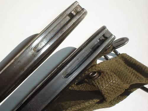 Krag M1956 SLK bayonet for Garand .30 M1 carbine