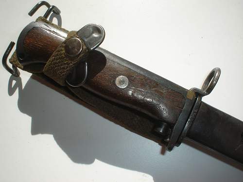 Krag M1956 SLK bayonet for Garand .30 M1 carbine