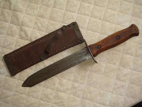 unknown fighting knife