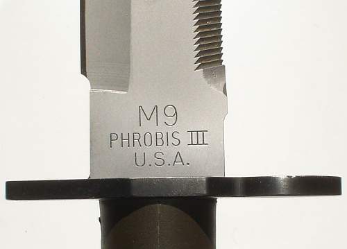 BUCK 188 / PHROBIS MPBS M9 bayonet &quot;commercial&quot; ? ...