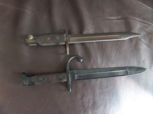 2 bayonets fea market finds