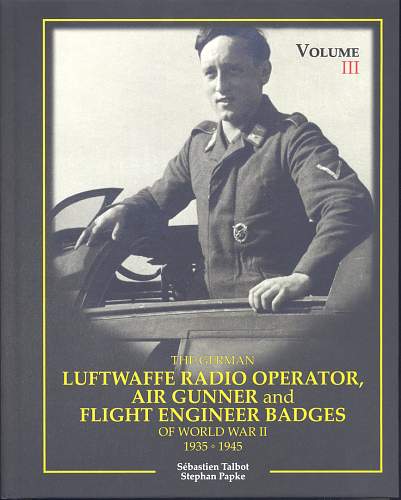 New Book on Luftwaffe ROAG and Flight Engineer Badges Vol III