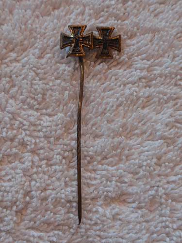 Iron Cross 1939 miniature stick pin