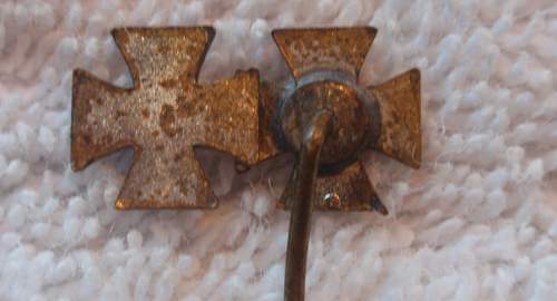 Iron Cross 1939 miniature stick pin