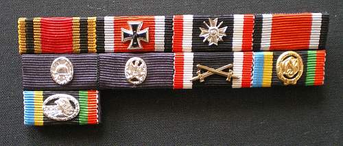 1957er ribbon bars